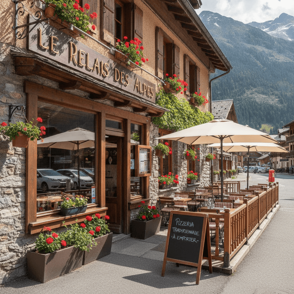 Restaurant 70m² à Le Monêtier-Les-Bains : terrasse - licence IV - Image 1