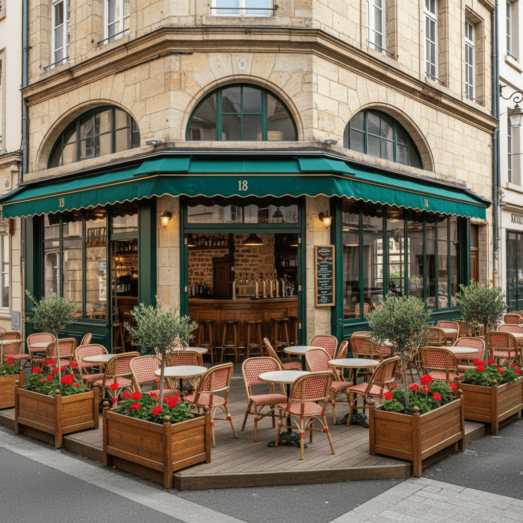 Bar-brasserie 60m² à Nantes : terrasse - licence IV - Image 1