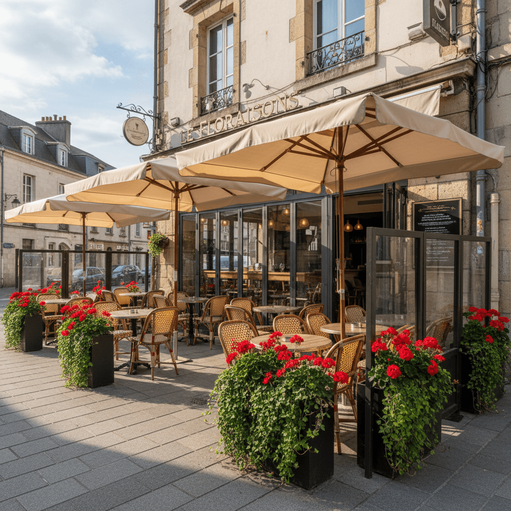 Bar-brasserie à Nantes : terrasse - licence IV - Image 1