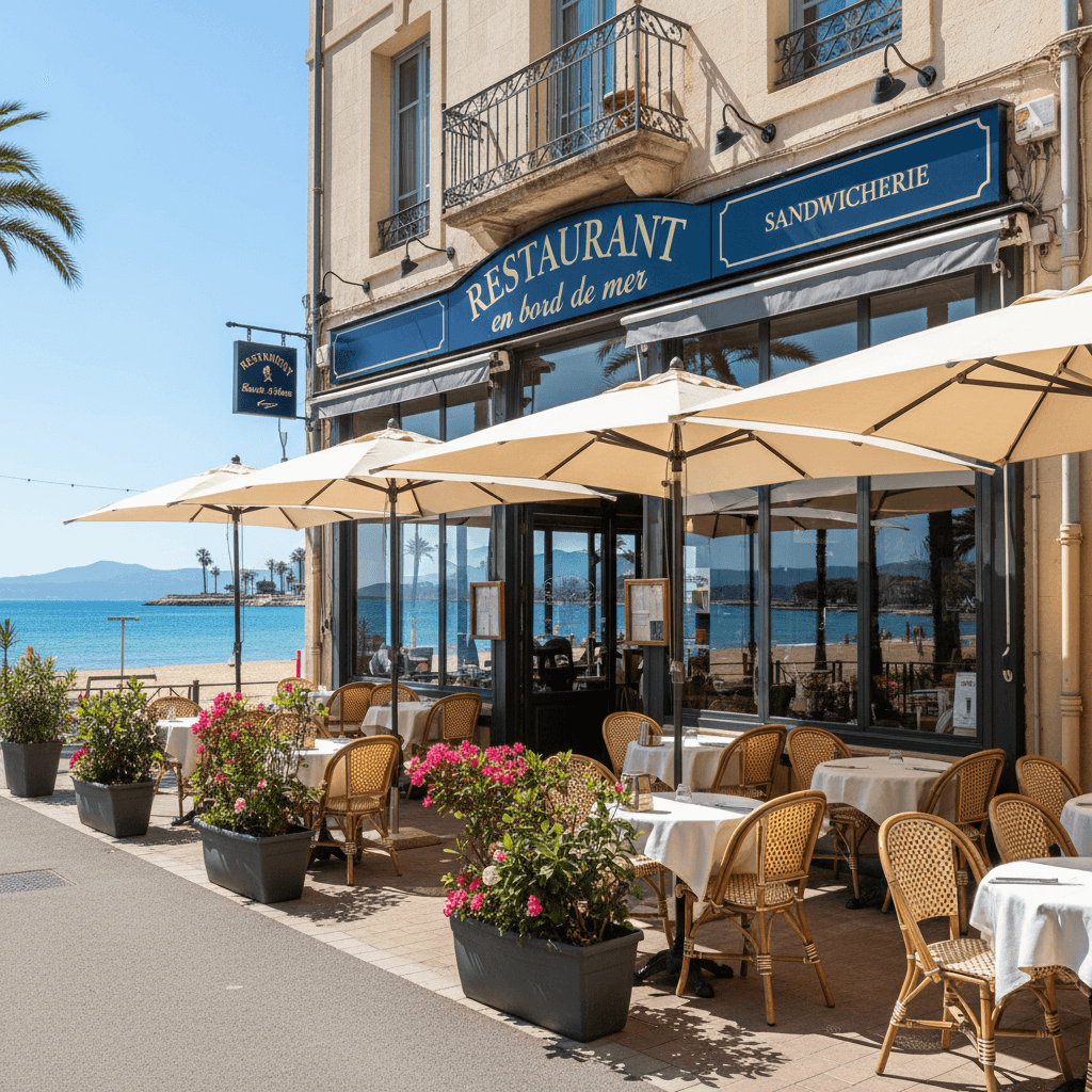 Restaurant 140m² à Banyuls-Sur-Mer : terrasse - Image 1