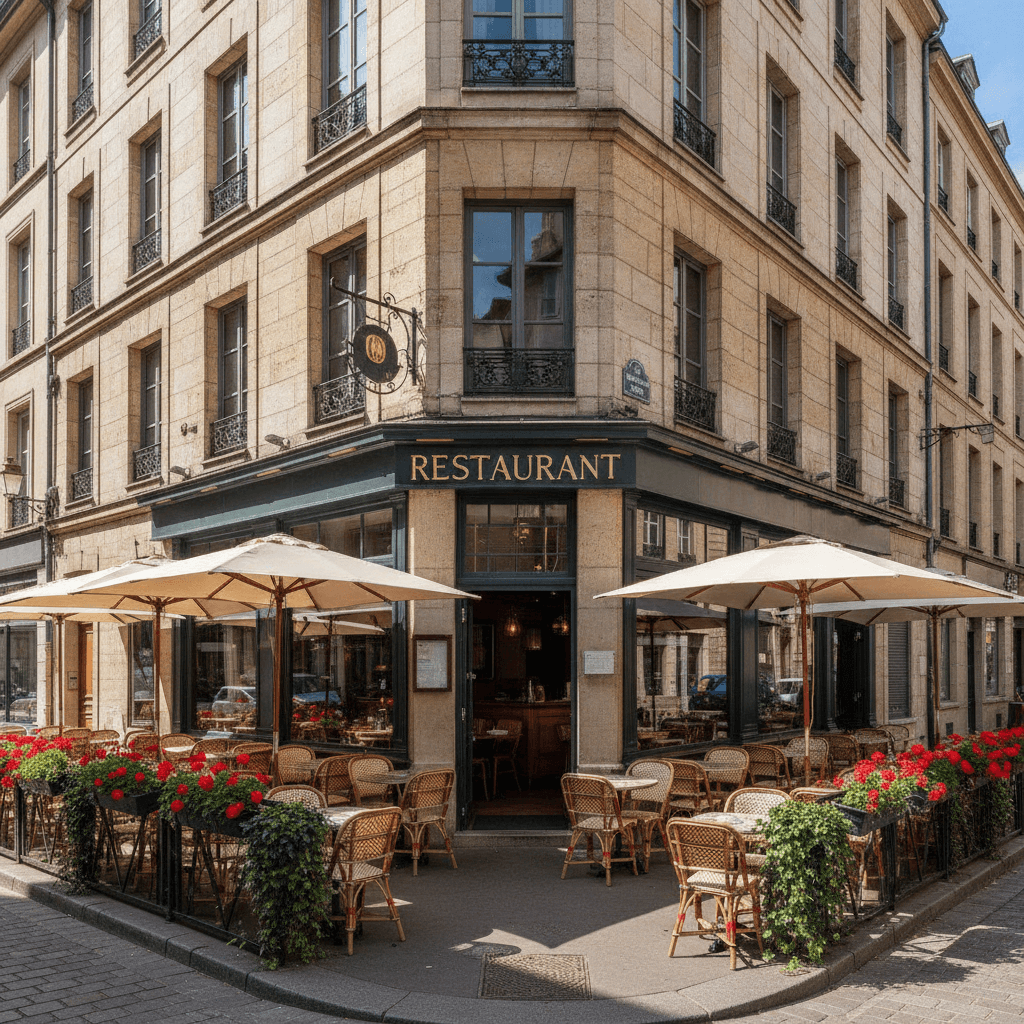 Restaurant 140m² à Lyon : terrasse - licence IV