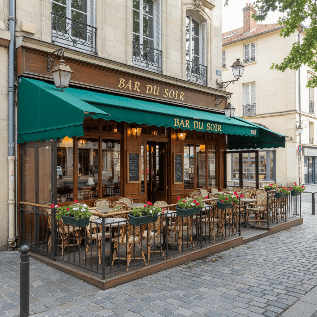 Bar-brasserie 46m² à Orléans : terrasse - licence IV - Image 1