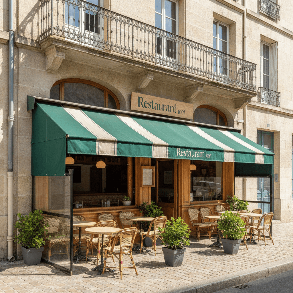 Restaurant 100m² à La Rochelle : terrasse - licence IV - Image 1