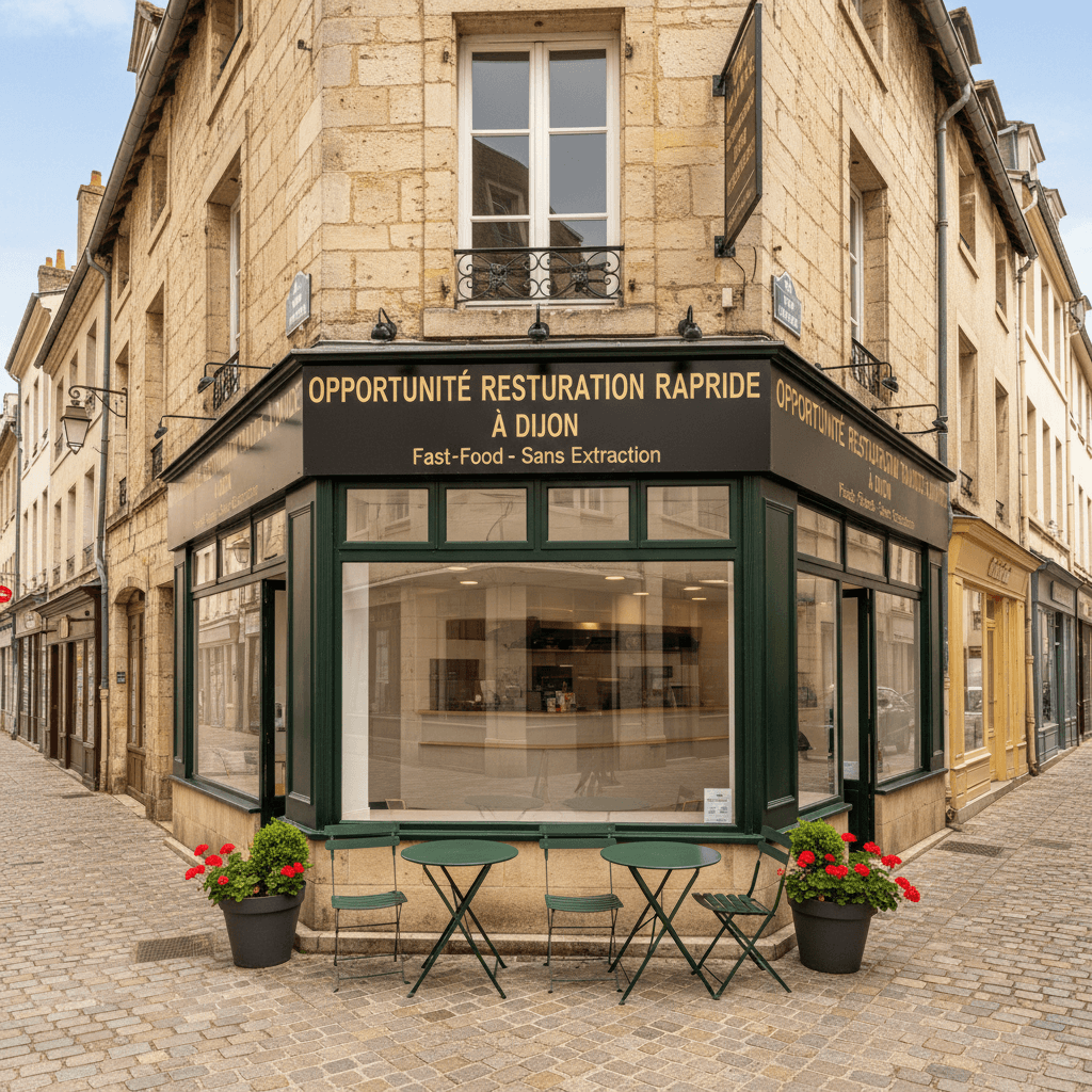 Opportunité Restauration Rapide à Dijon, 60 m²