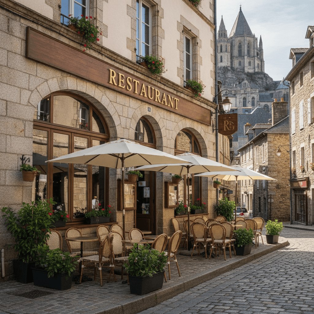 Restaurant 150m² à Le Puy-En-Velay : terrasse - licence IV - Image 1
