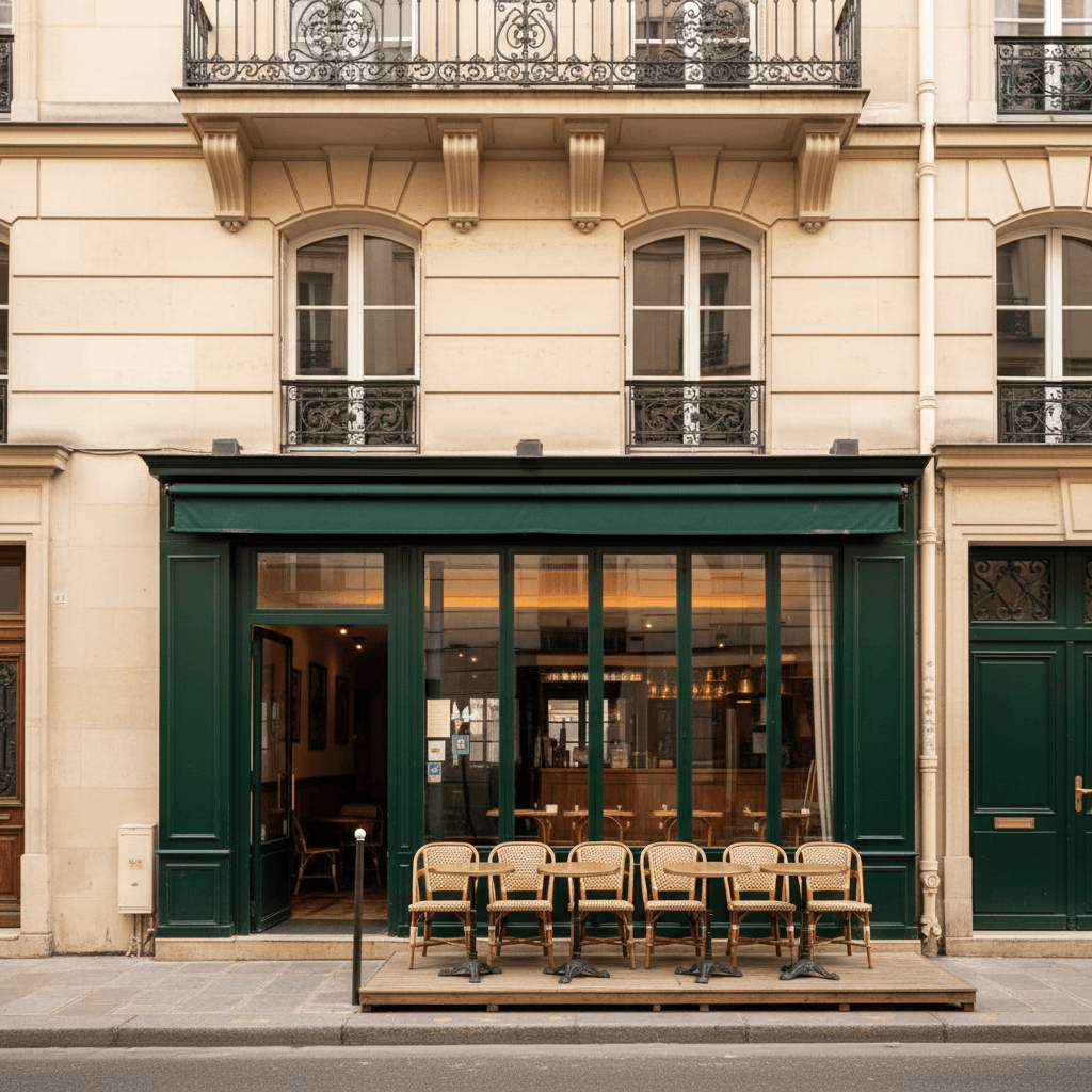 Restaurant d'exception à Paris - 118 m²
