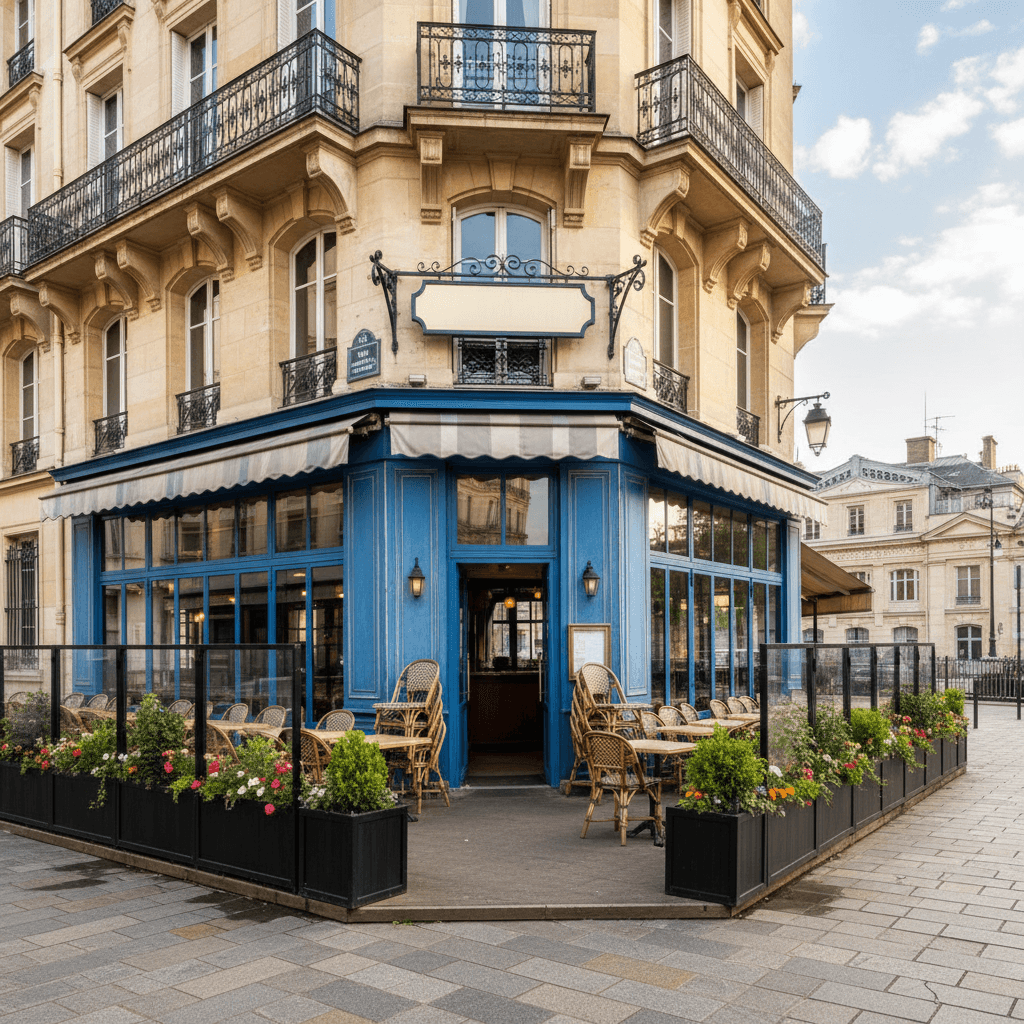 Restaurant 153m² à Champigny-sur-Marne : terrasse - Image 1