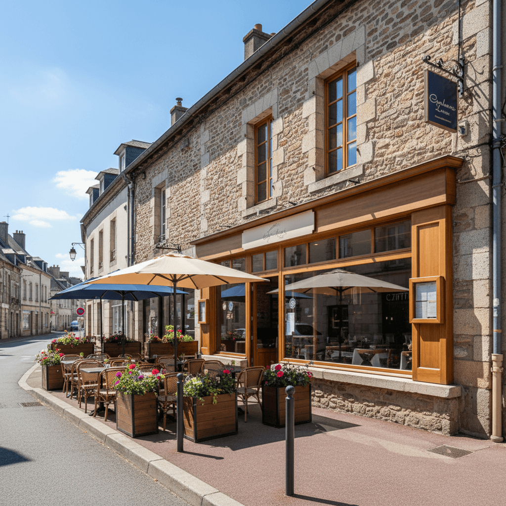 Restaurant 115m² à Chalonnes-Sur-Loire : terrasse - licence IV