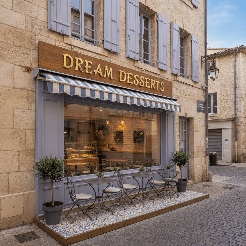 Snack 45m² à Aix-en-Provence : terrasse - licence IV - Image 1