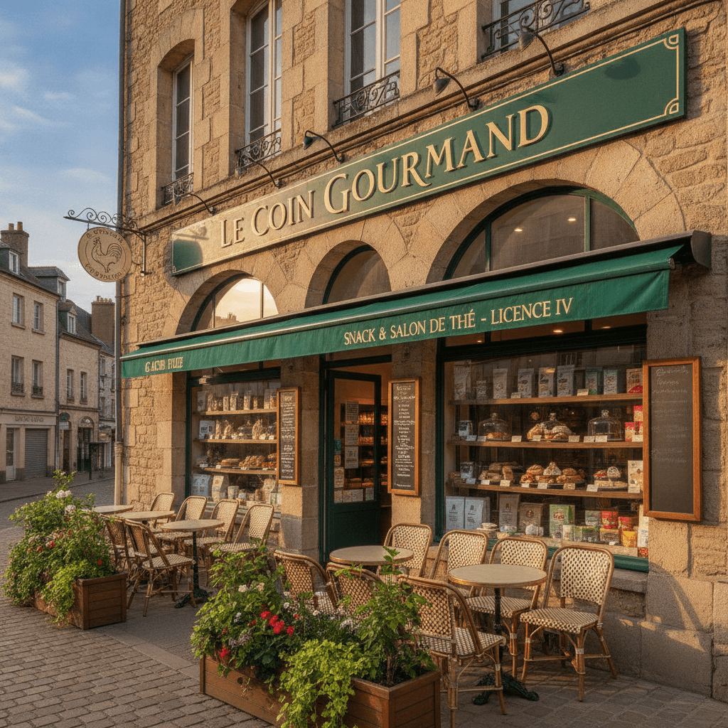 Snack à Angers : terrasse - licence IV - Image 1