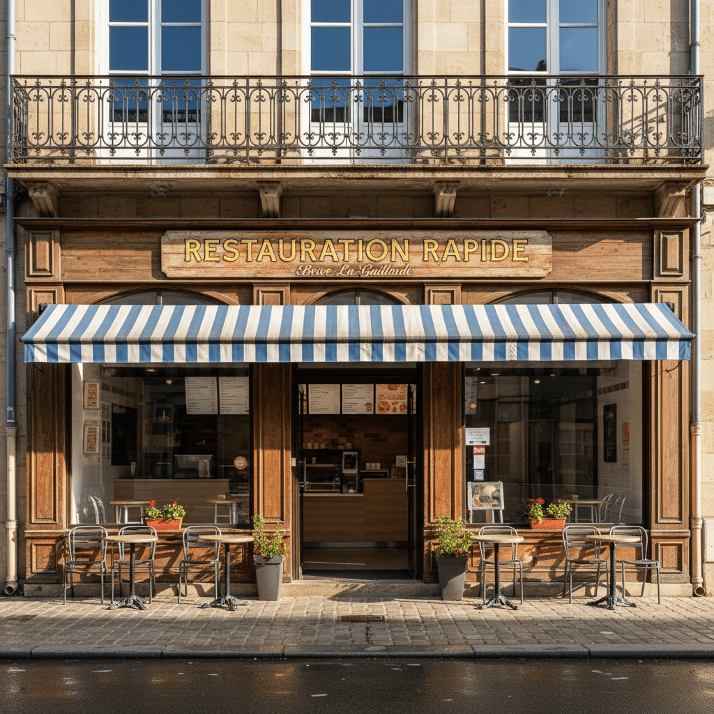Fast-food 170m² à Brive-La-Gaillarde - Image 1