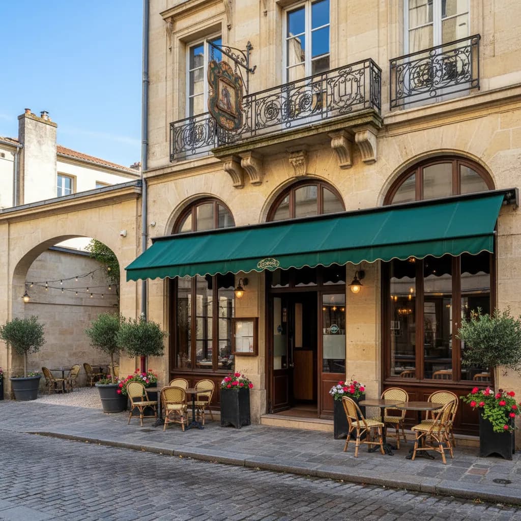 Restaurant 80m² à Bordeaux : terrasse - licence IV - Image 1