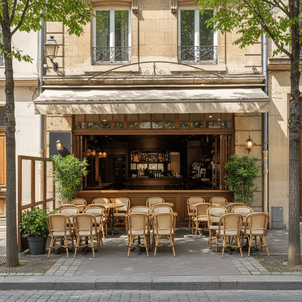 Bar-brasserie à Villeurbanne : terrasse - licence IV - Image 1