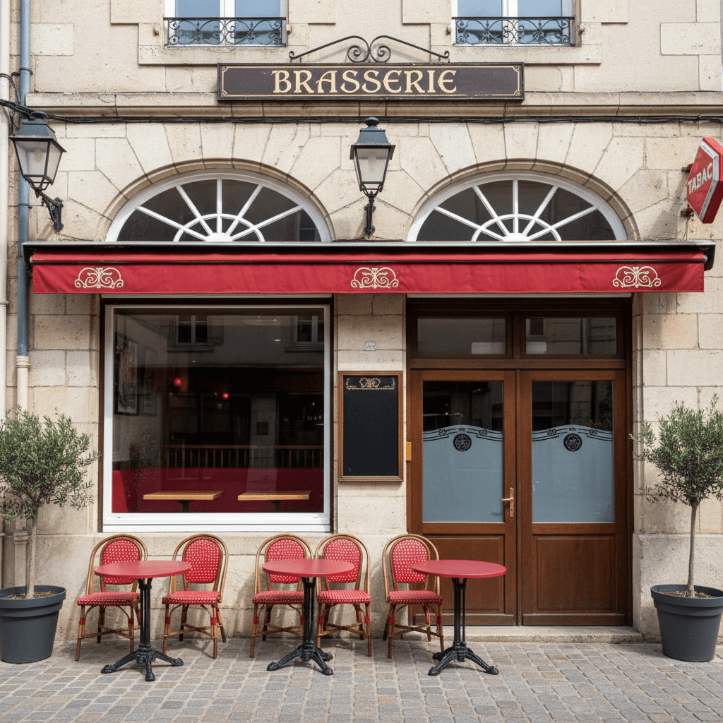 Bar-brasserie 160m² à Massiac : terrasse - licence IV - Image 1