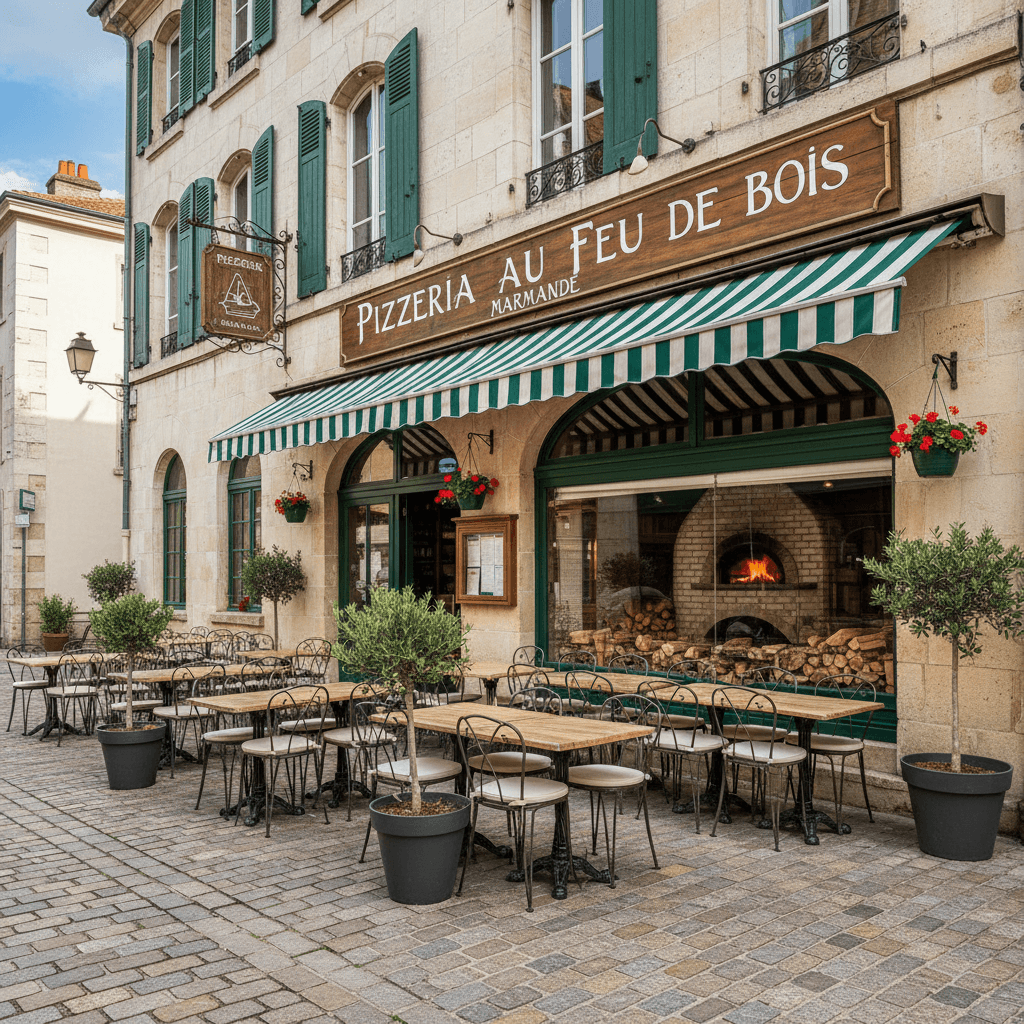 Fast-food à Marmande : terrasse - climatisation - Image 1