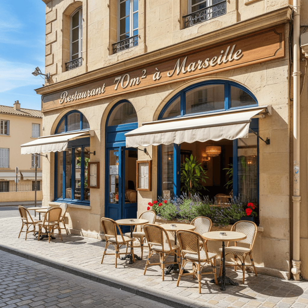 Restaurant 70m² à Marseille