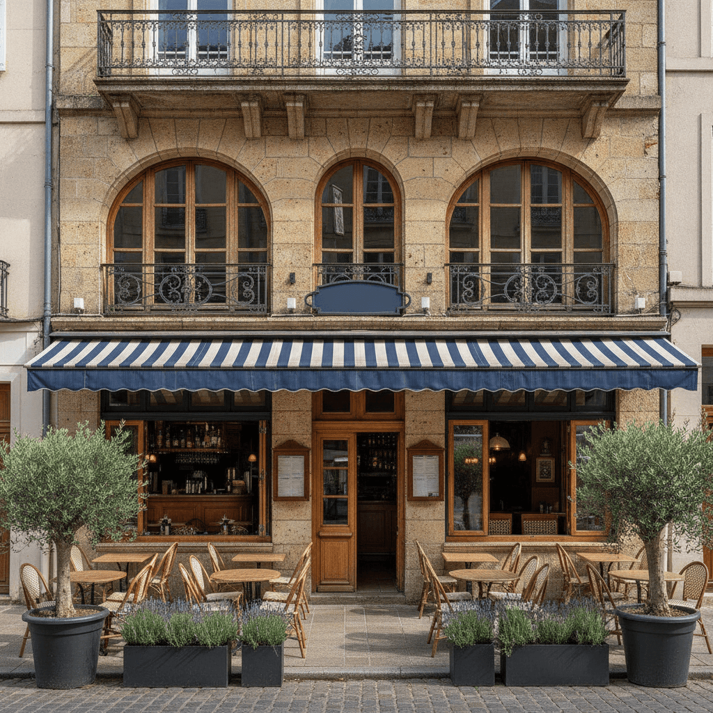 Restaurant à Le Mans : terrasse - licence IV - Image 1