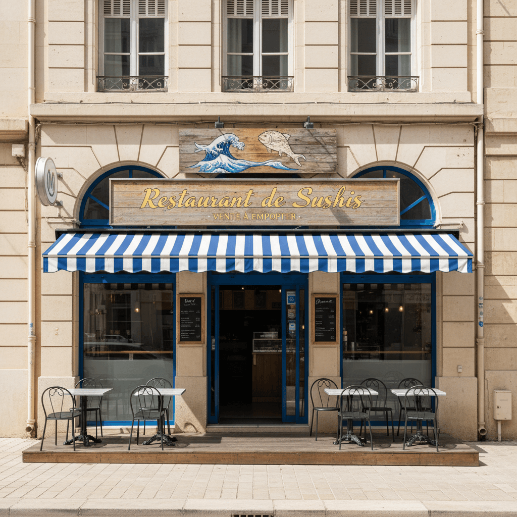Fast-food à Marseille : vente à emporter