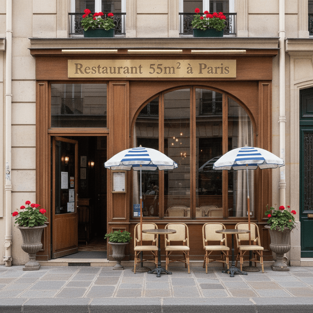 Restaurant 55m² à Paris en liquidation judiciaire