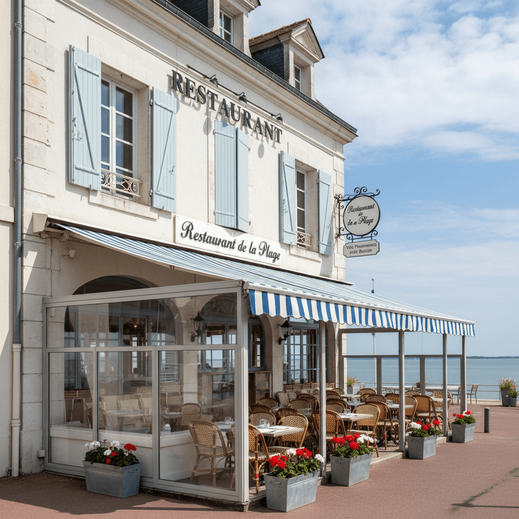 Restaurant à Arcachon : terrasse - licence IV - Image 1