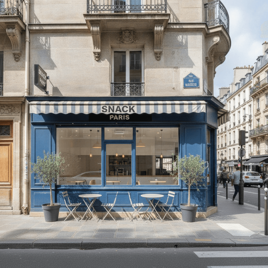 Snack 55m² à Paris