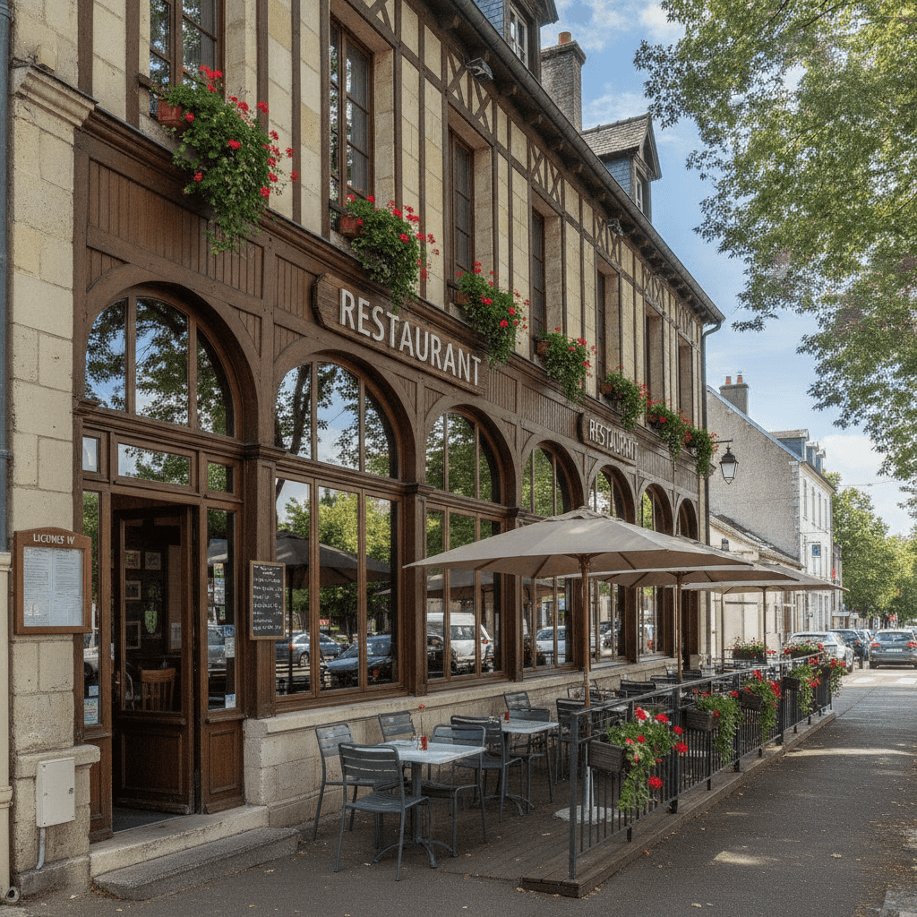 Restaurant 650m² à Saint-Pierre-Des-Corps : terrasse - licence IV - Image 1