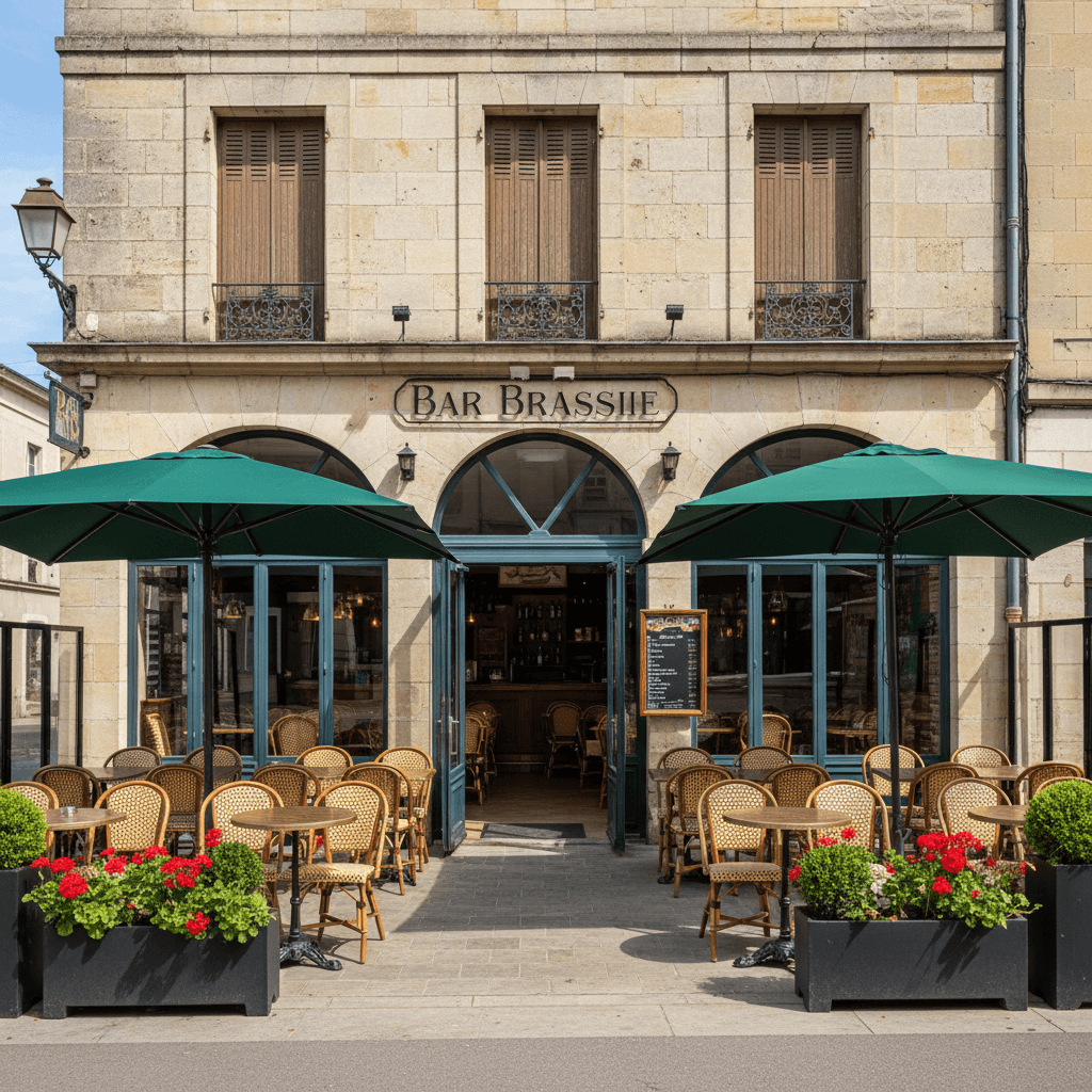 Bar-brasserie 69m² à Mâcon : terrasse - licence IV - Image 1