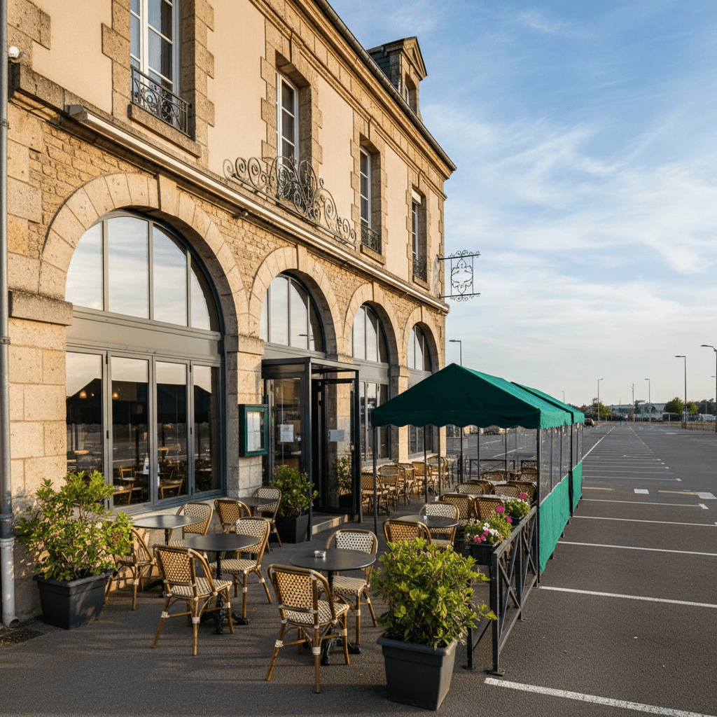 Restaurant à Cholet : terrasse - licence IV - Image 1