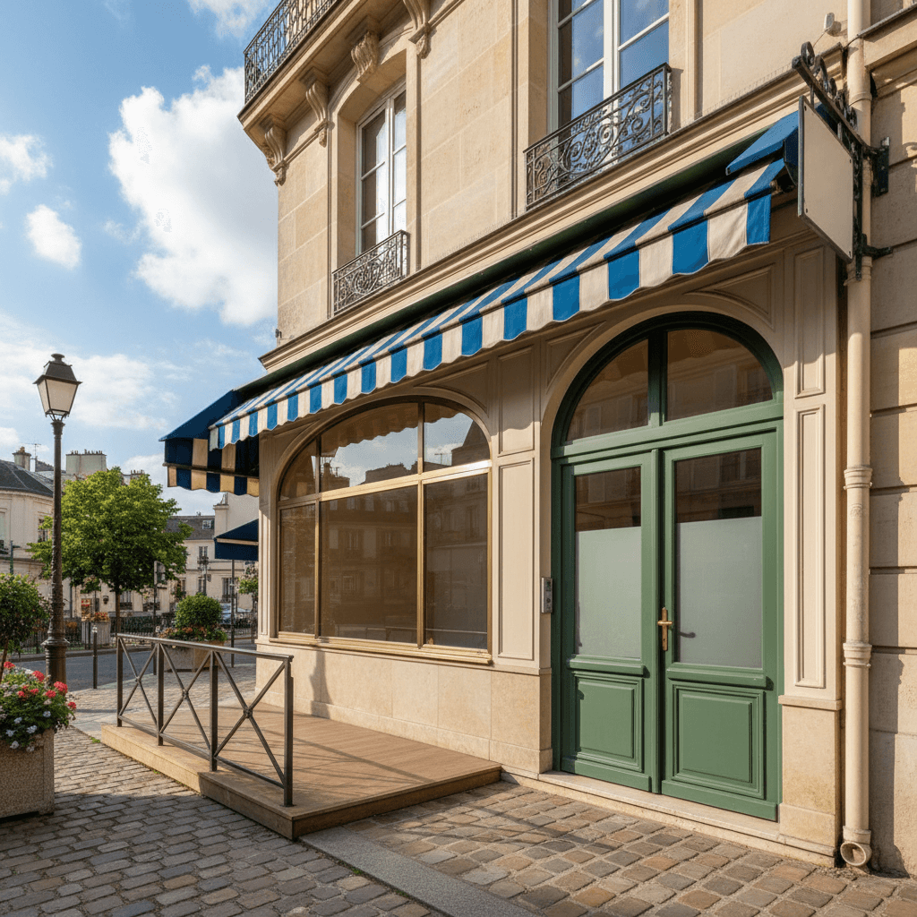 Murs et fonds 136m² à Meudon : terrasse - Image 1