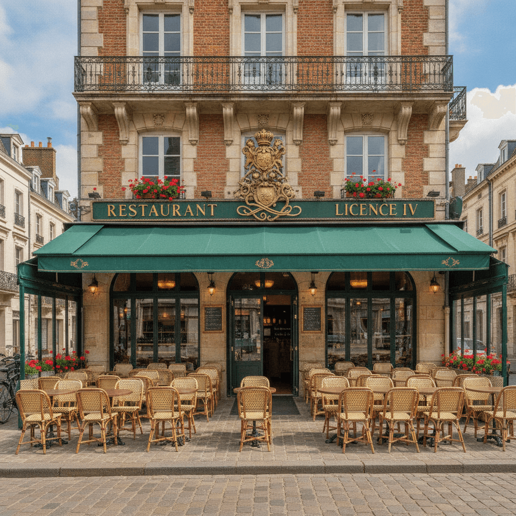 Restaurant à Amiens : terrasse - licence IV - Image 1
