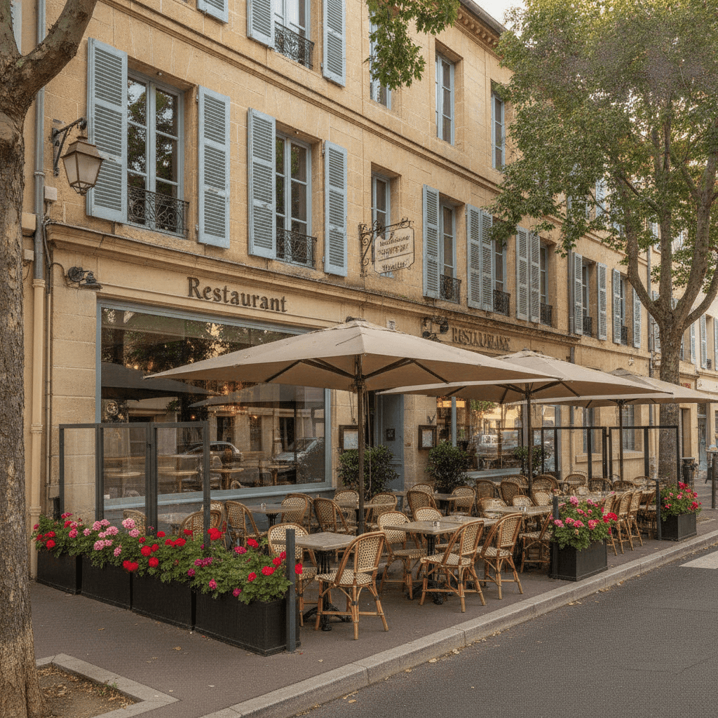 Restaurant 423m² à Perpignan : terrasse - licence IV - Image 1