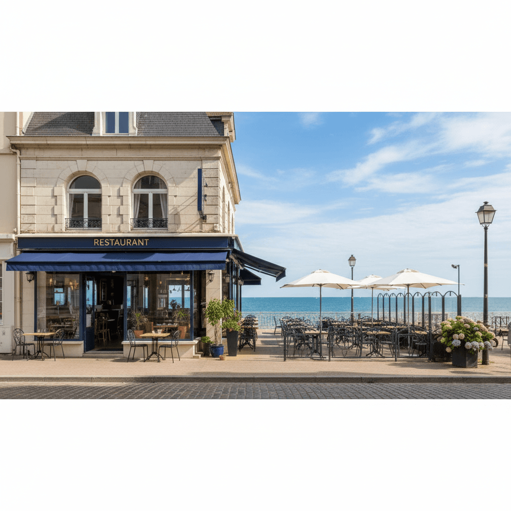 Restaurant 330m² à Pornichet : terrasse - licence IV - Image 1
