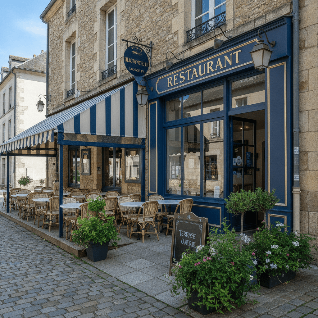 Restaurant à Angoulême : terrasse - licence IV - Image 1