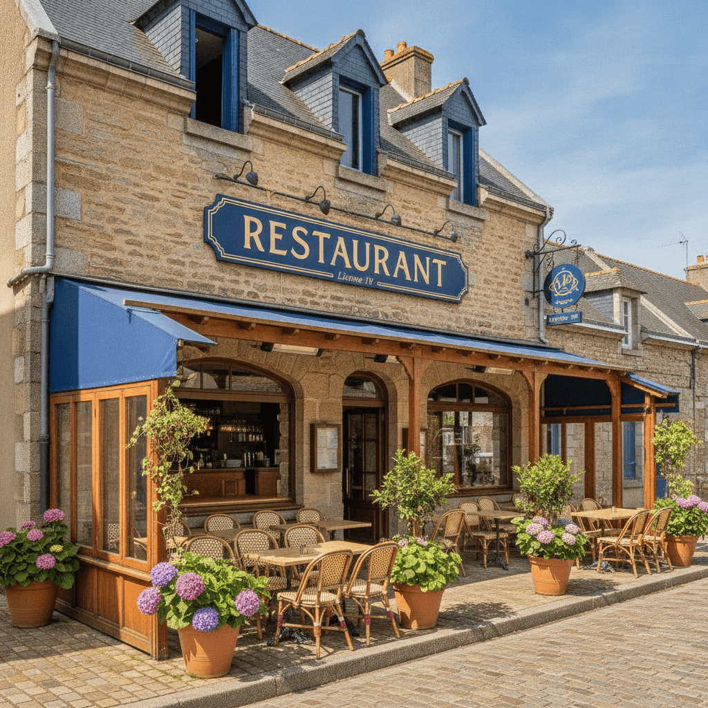 Restaurant 400m² à Saint-Cast-Le-Guildo : terrasse - licence IV - Image 1