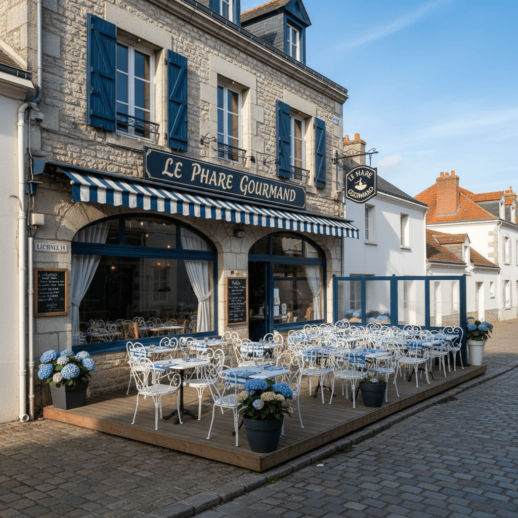 Restaurant à Les Sables-D'Olonne : terrasse - licence IV - Image 1