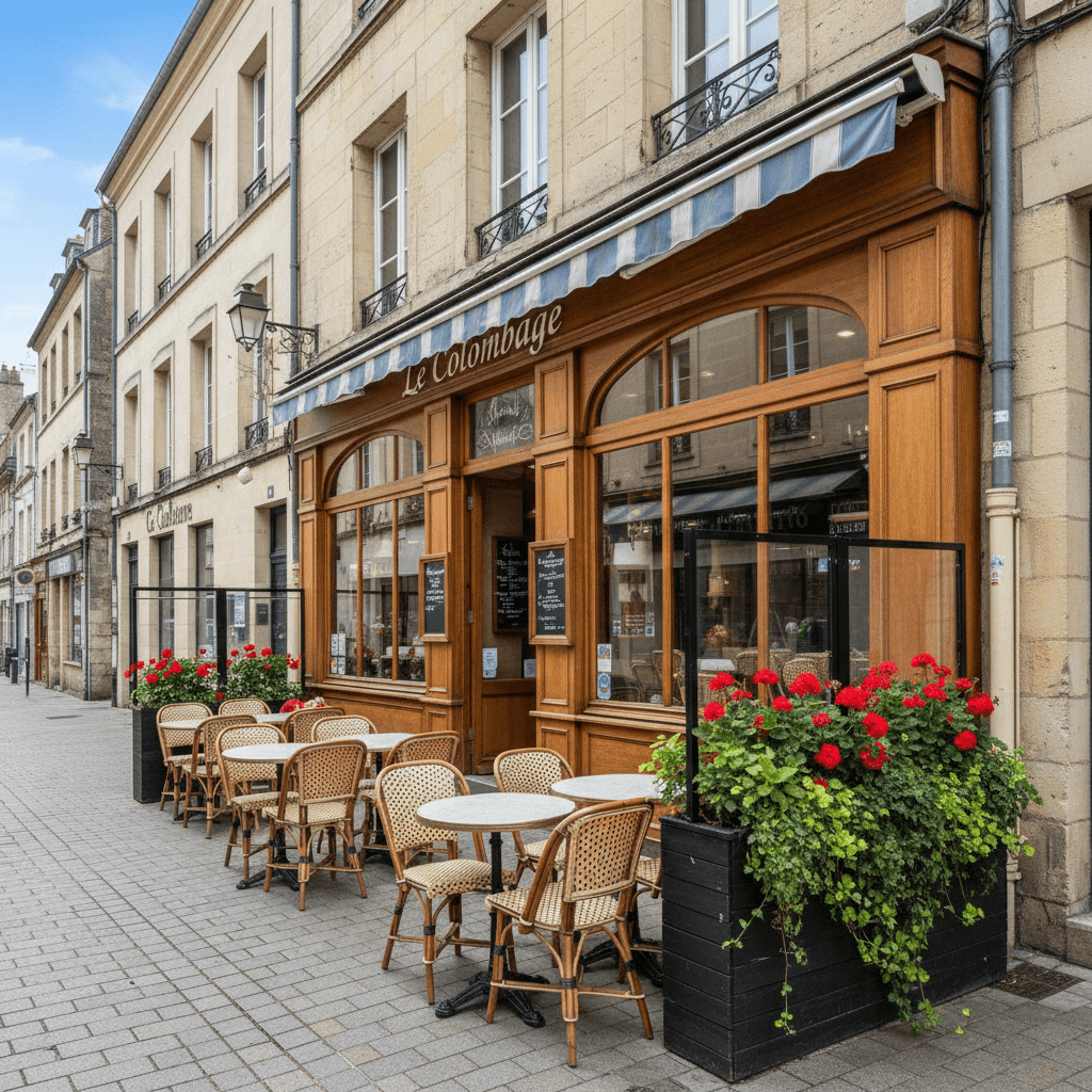 Bar-brasserie 200m² à Lisieux : terrasse - licence IV - Image 1