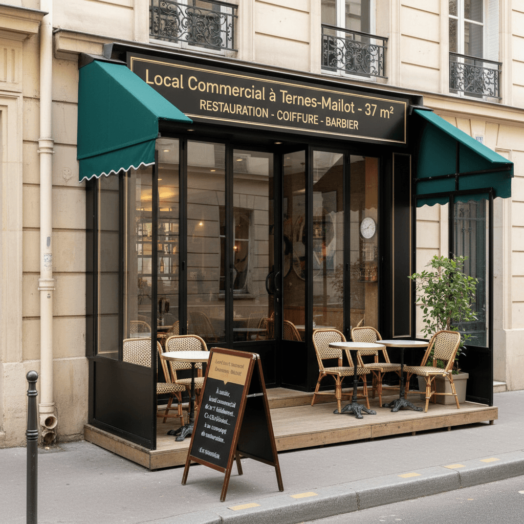 Local Commercial à Ternes-Maillot - 37 m² - Image 1
