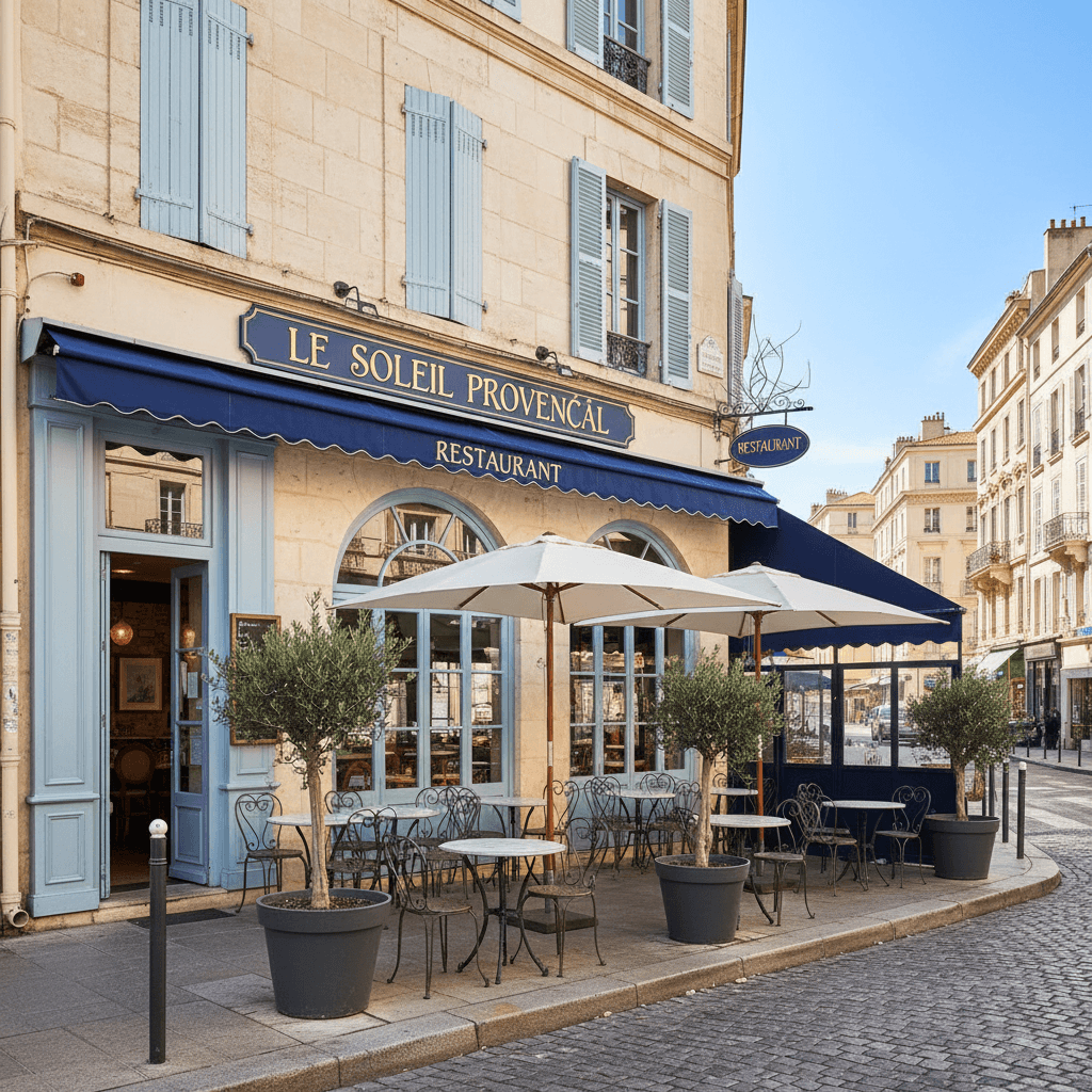 Restaurant 85m² à Marseille : terrasse - licence IV - Image 1