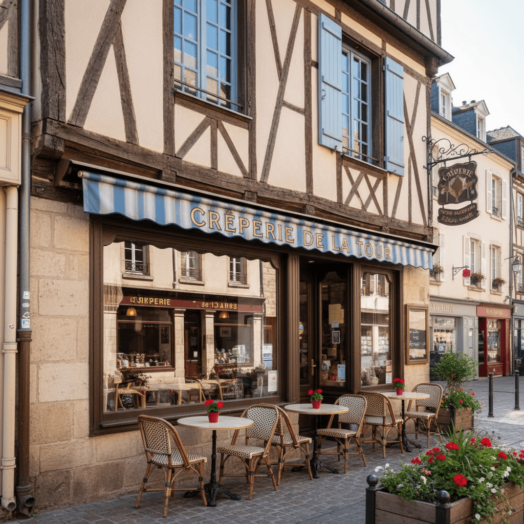 Restaurant 80m² à Rouen : terrasse - licence IV