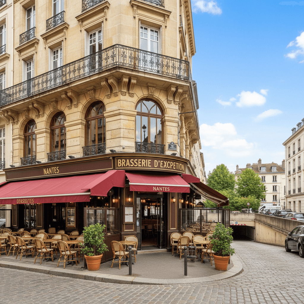 Bar-brasserie à Nantes : terrasse - licence IV