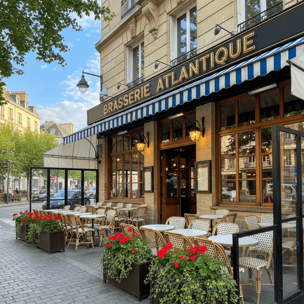Bar-brasserie à Nantes : terrasse - licence IV - Image 1