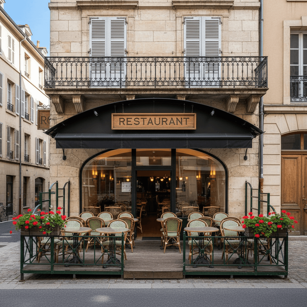 Restaurant 140m² à Chambéry : terrasse - licence IV - Image 1