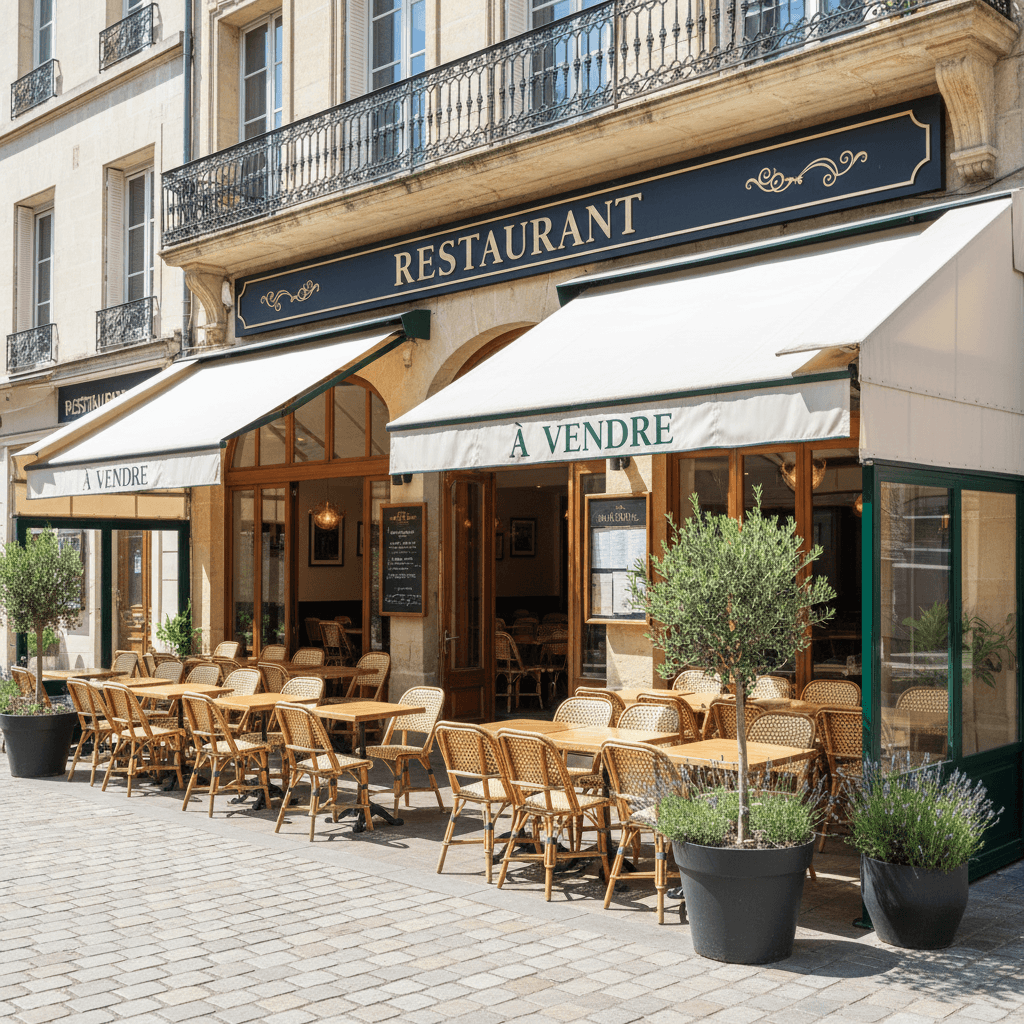 Restaurant 431m² à Agen : terrasse - extraction - Image 1