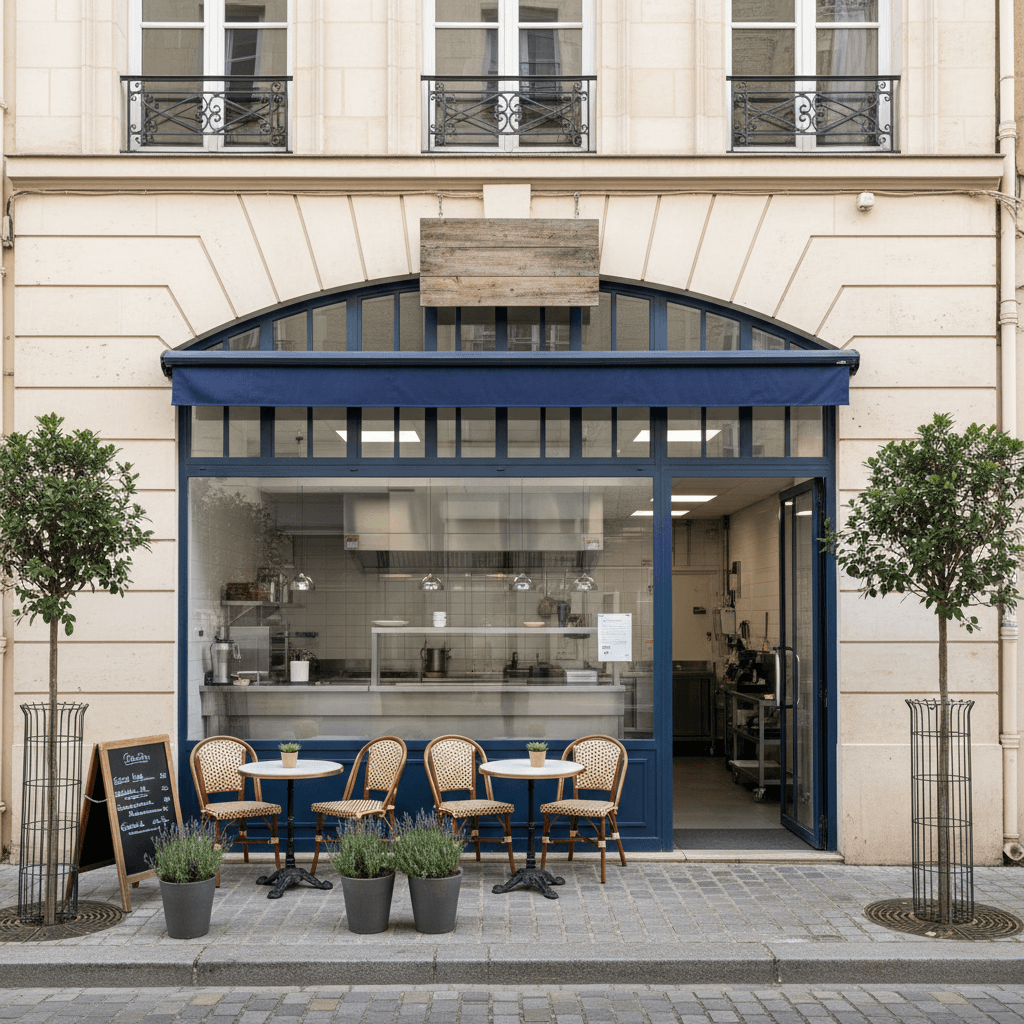Laboratoire de cuisine à Montreuil - 126 m² - Image 1