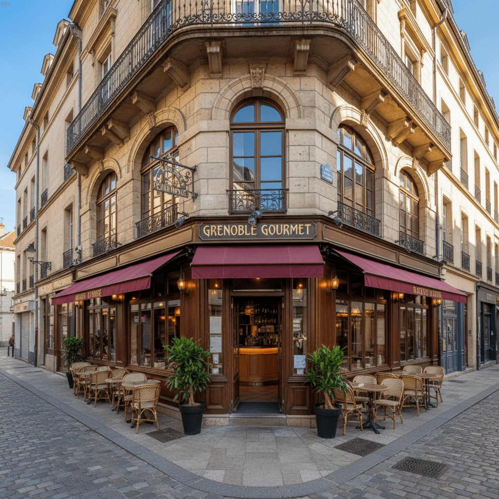 Restaurant 200m² à Grenoble : terrasse - extraction