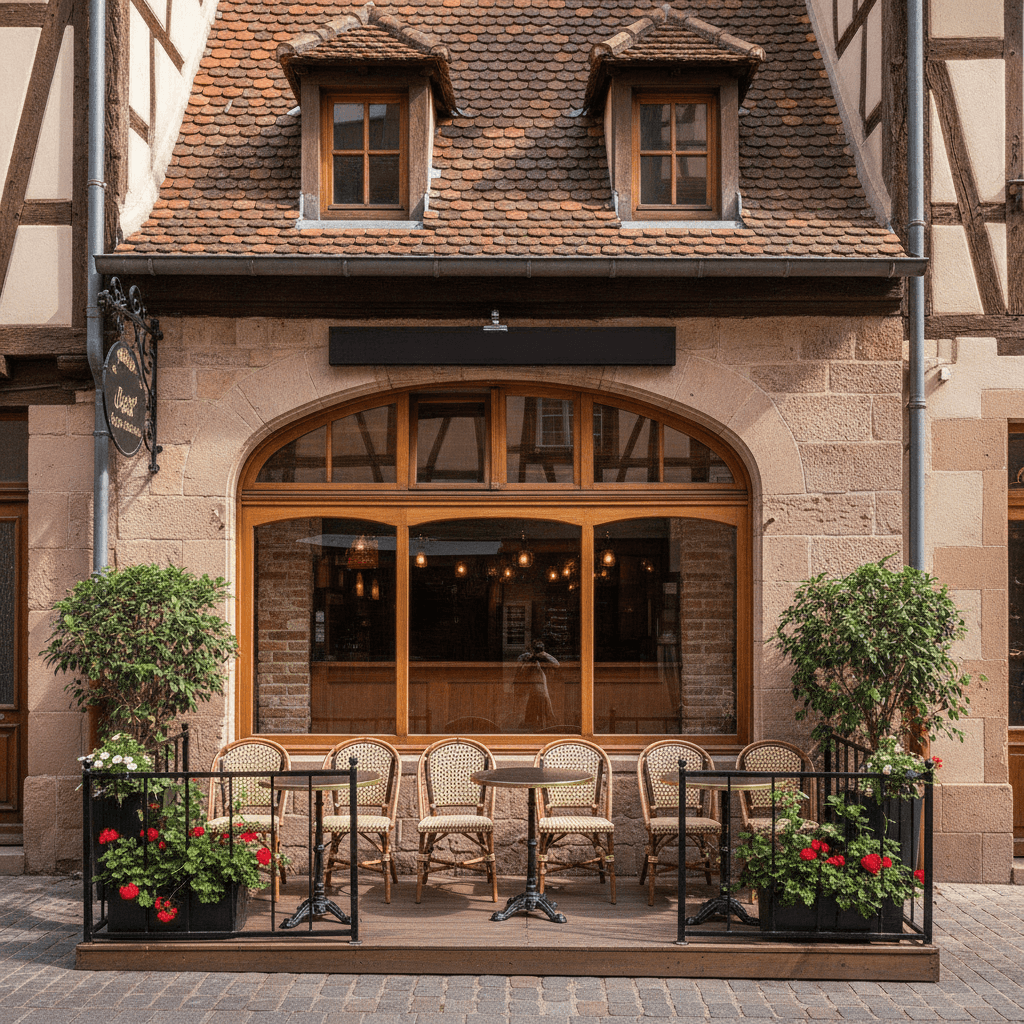 Restaurant 200m² à Strasbourg : extraction - cuisine équipée