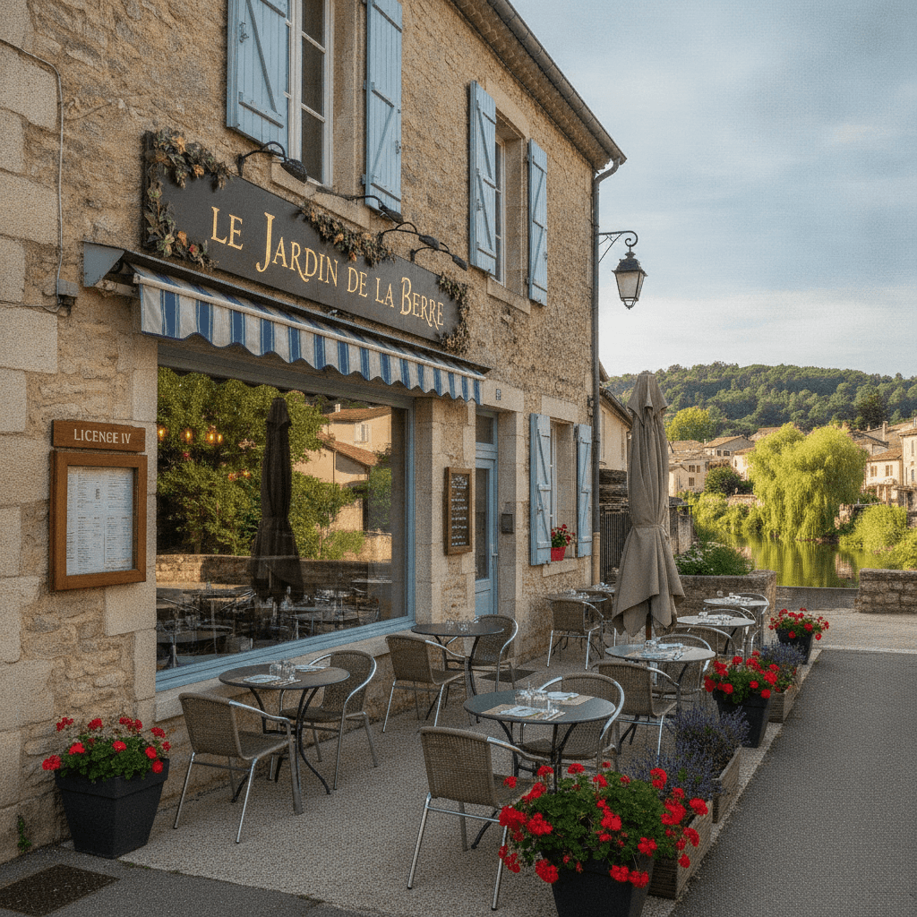 Restaurant 120m² à Campagne-Sur-Aude : terrasse - licence IV - Image 1