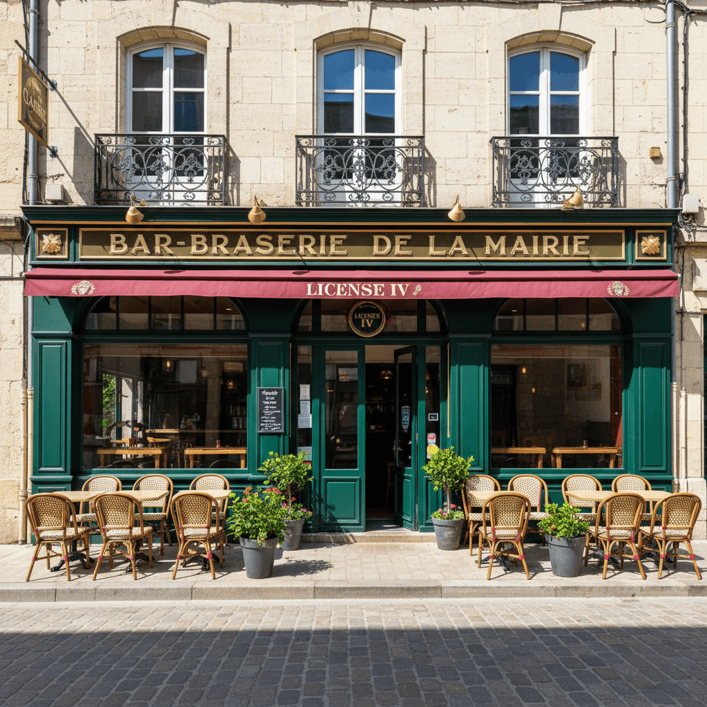 Bar-brasserie 215m² à Saint-Affrique : terrasse - licence IV - Image 1