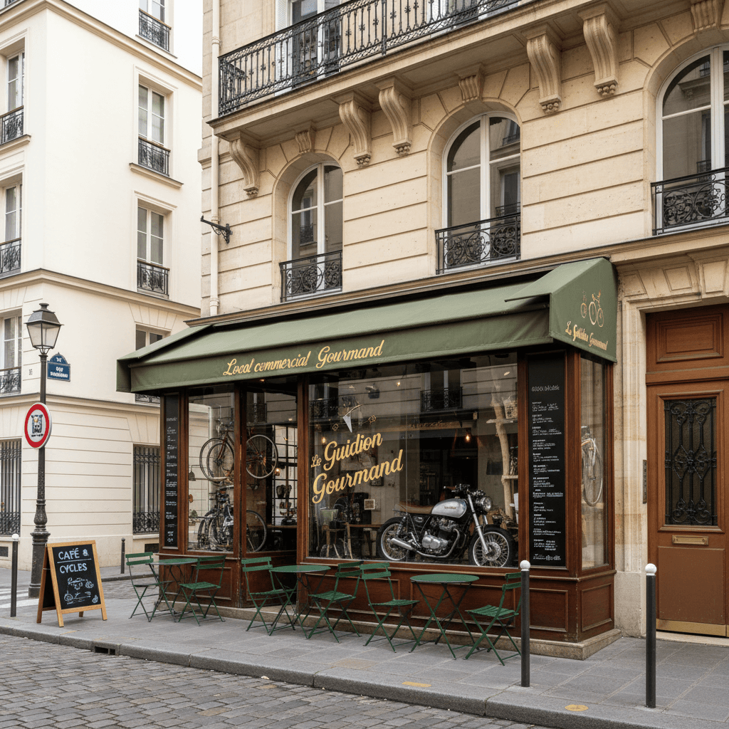 Local commercial idéal pour restauration à Paris
