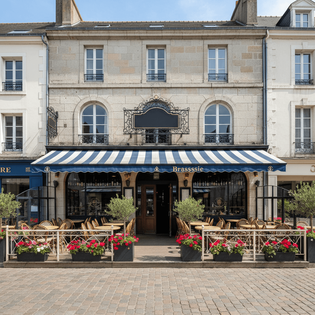 Bar-brasserie à Avranches : terrasse - licence IV - Image 1